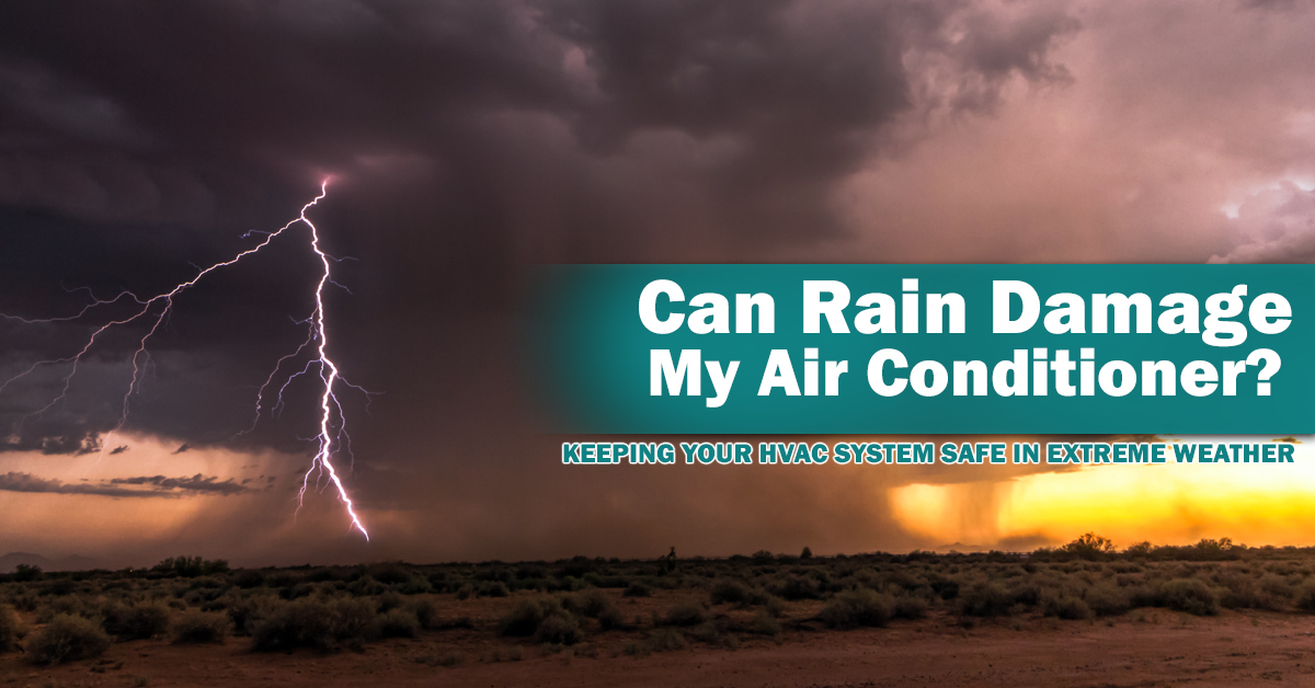 Can Rain Damage My Air Conditioner
